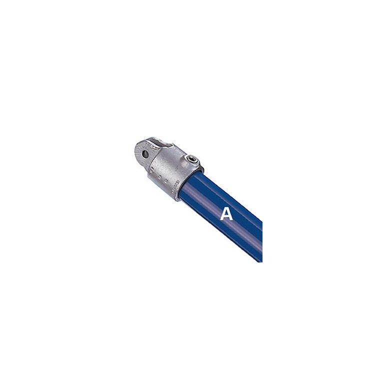 Kee Klamp Presa Girevole Singola Femmina 1 Pollice - F50-6 - Ghisa Zincata
