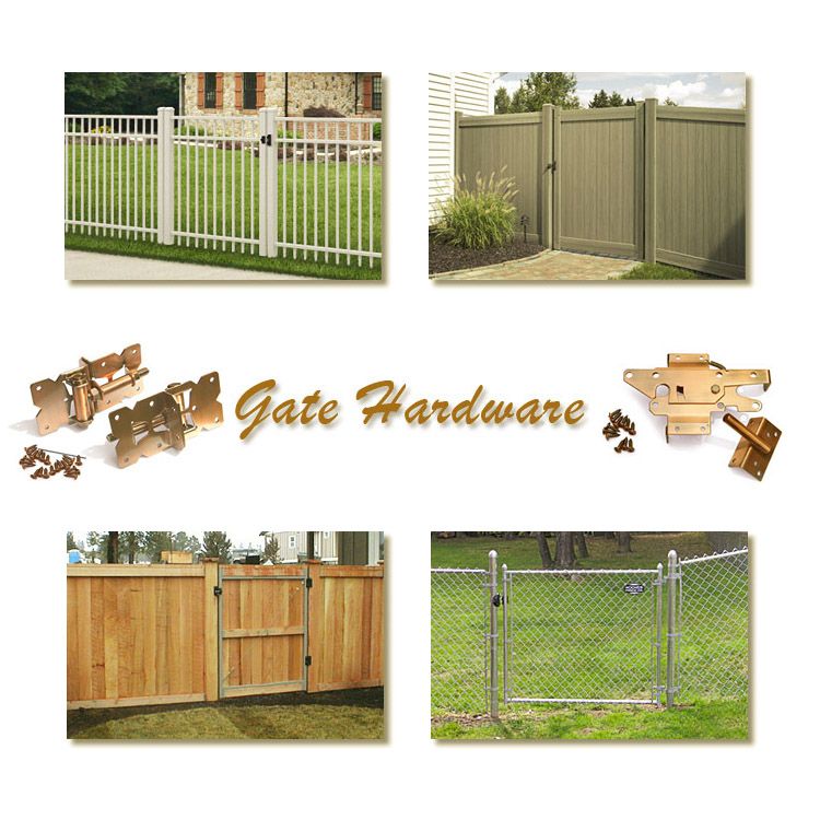 Gate Hardware Hoover Fence Co, Wooden Fence Gate Hardware