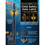 D&D Technologies Magna-Latch ALERT Top Pull Series 3, Magnetic Child-Proof Latch with Alarm (ML3ATP-P)
