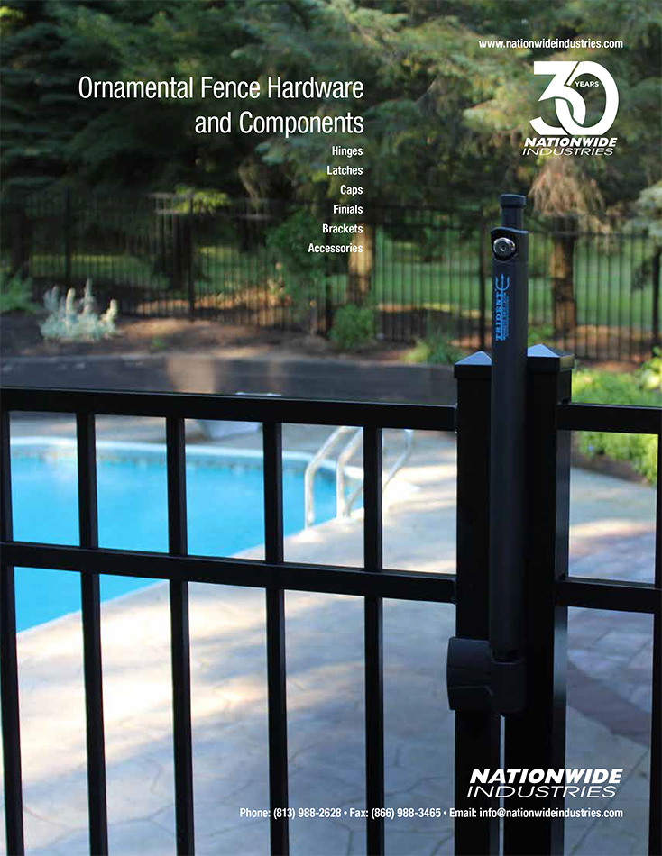 Nationwide Industries Ornamental Fence Gate Hardware Catalog