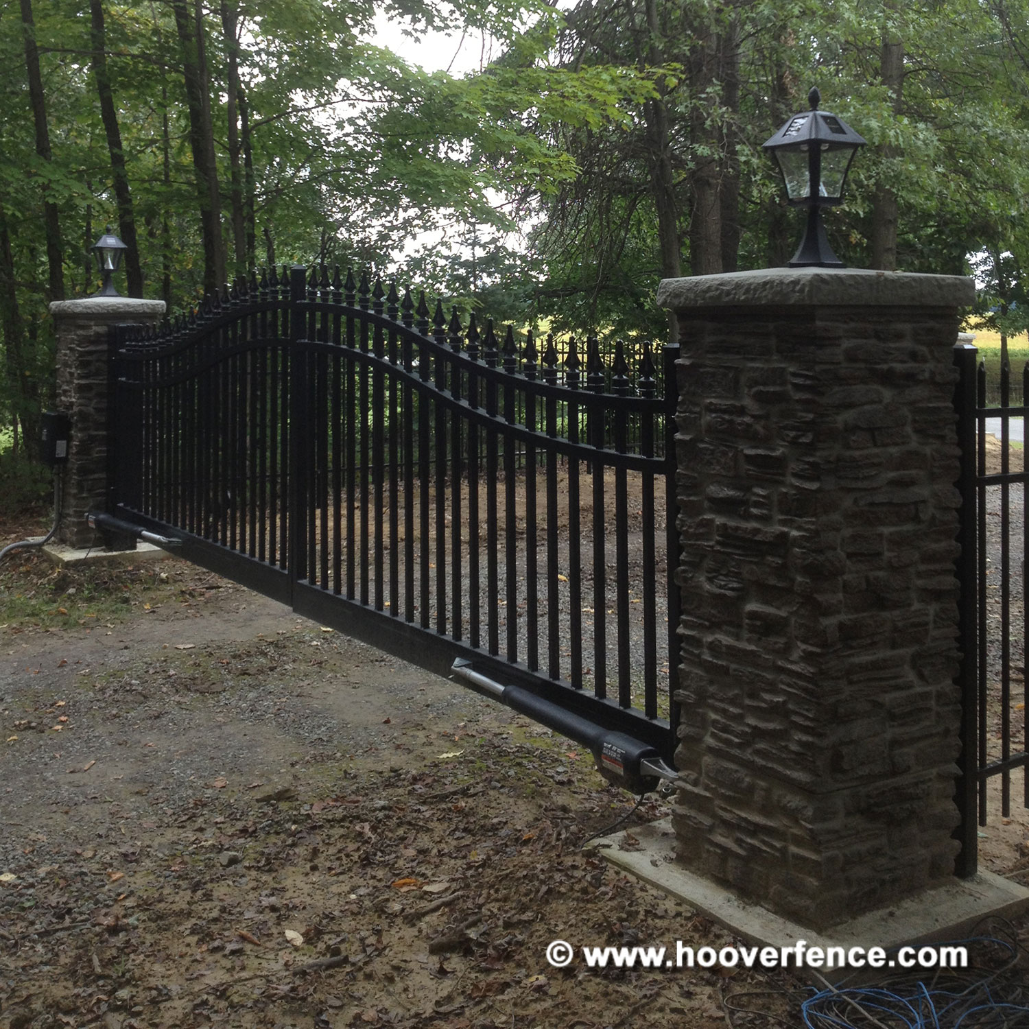 Swing Gate Opener Installation Photo