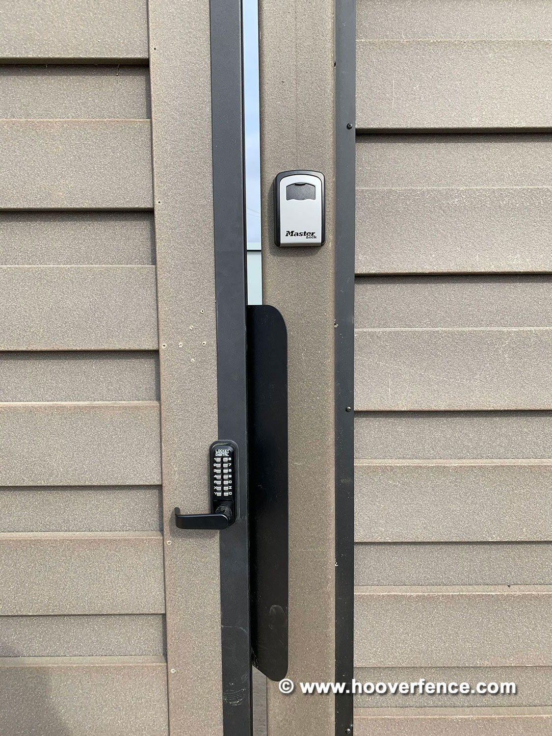 Customer Install - Horizontal Rail Privacy Fence with Lockey Panic Hardware and Accessories - Metairie, LA