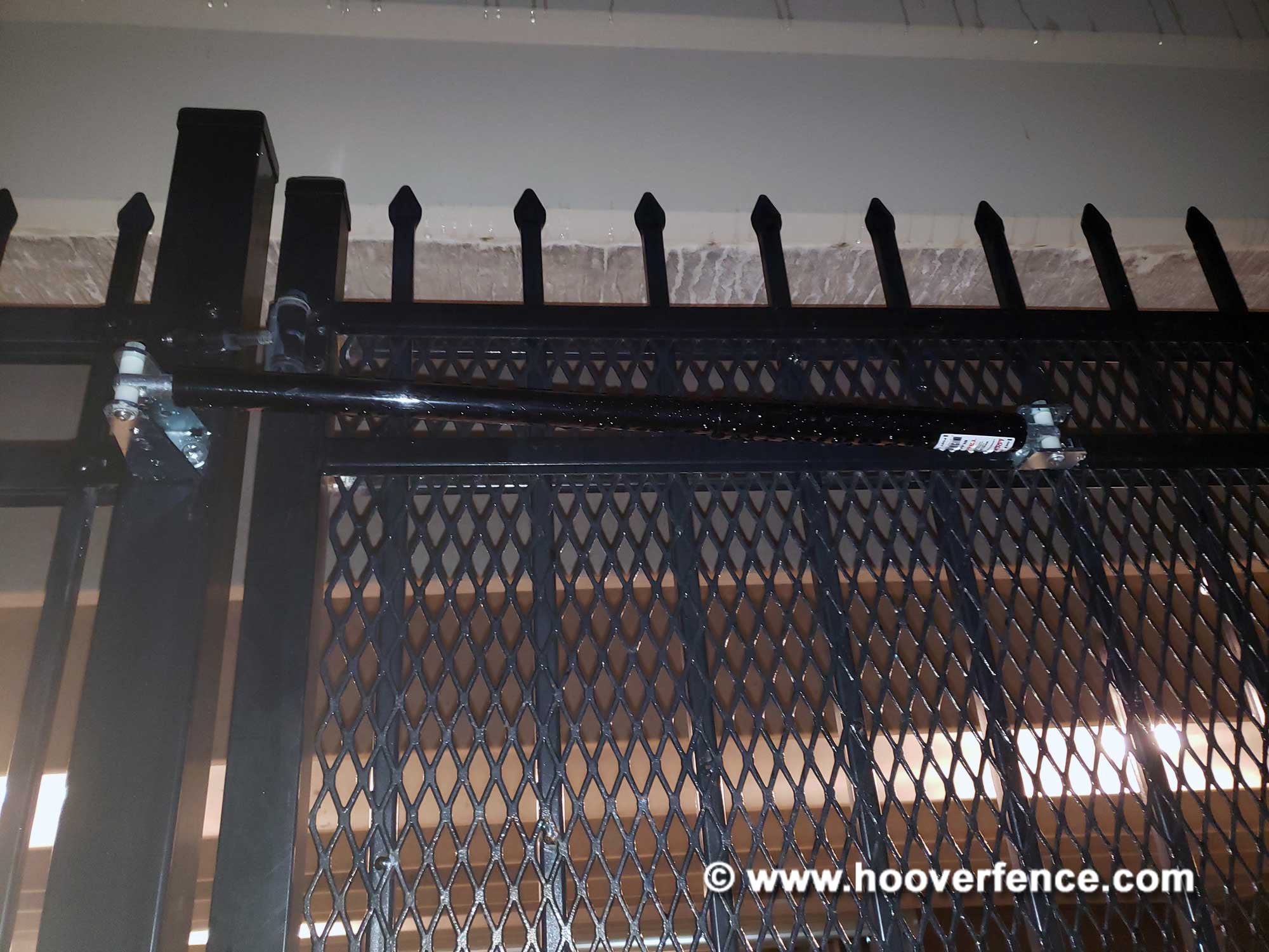 Customer Install - Lockey TB400-BK Gate Closer on Metal Fence Gate