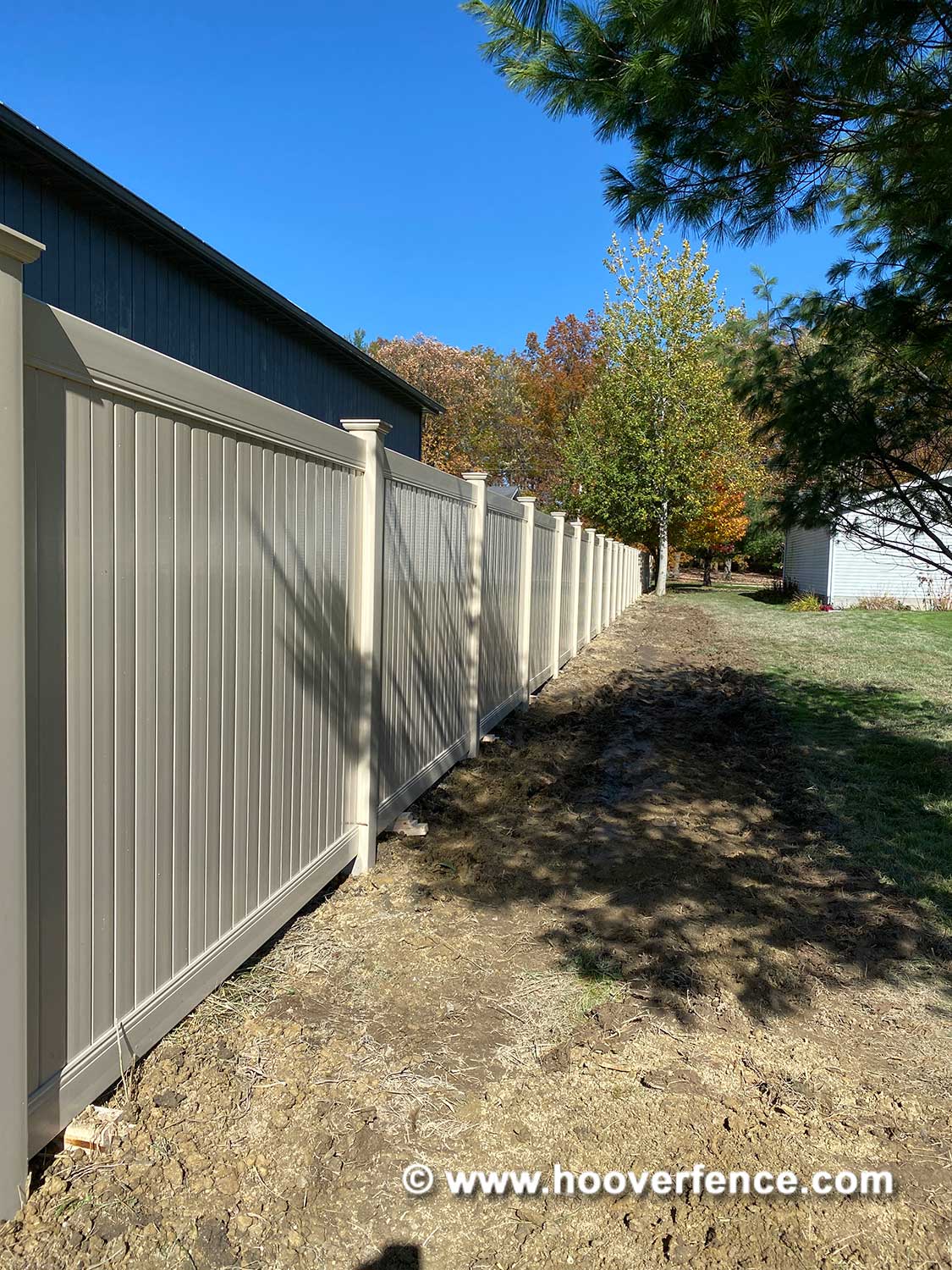 Bufftech New Lexington Vinyl Fence Panels Hoover Fence Co.