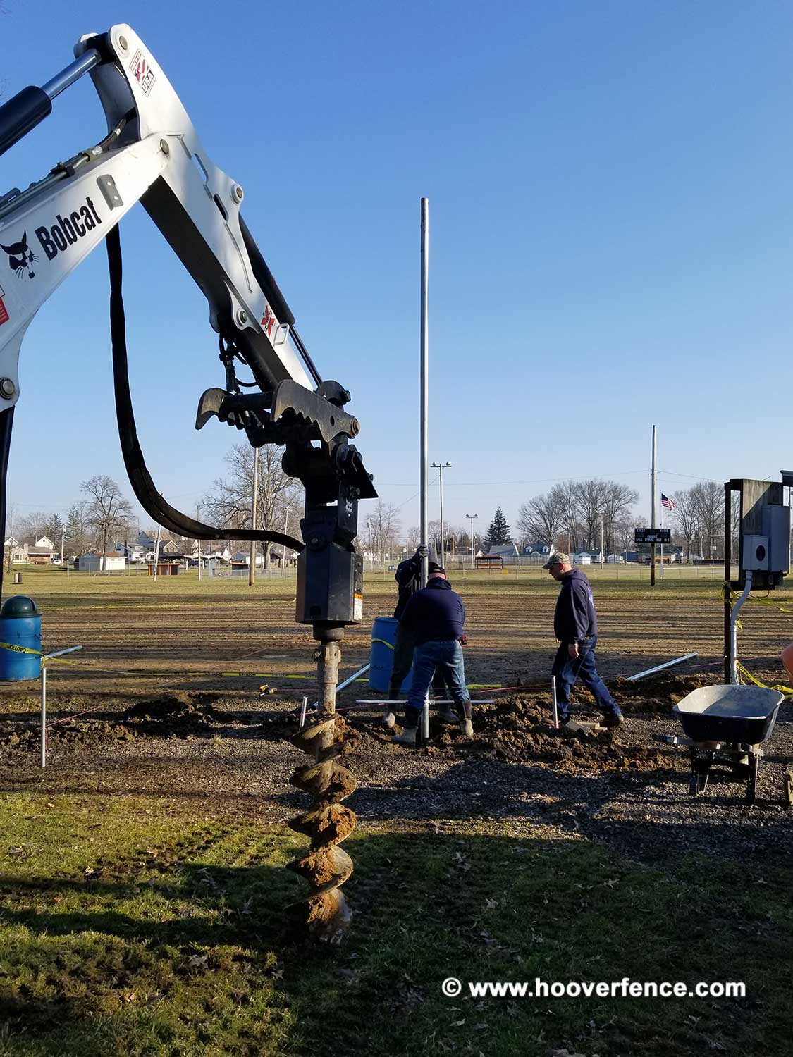 Hoover Fence Co Installation BS-F37 Backstop - Newton Falls, OH
