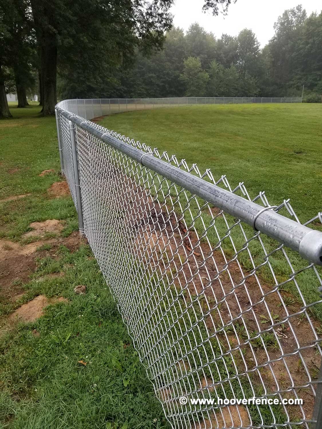 Baseball Field Chain Link Dugout