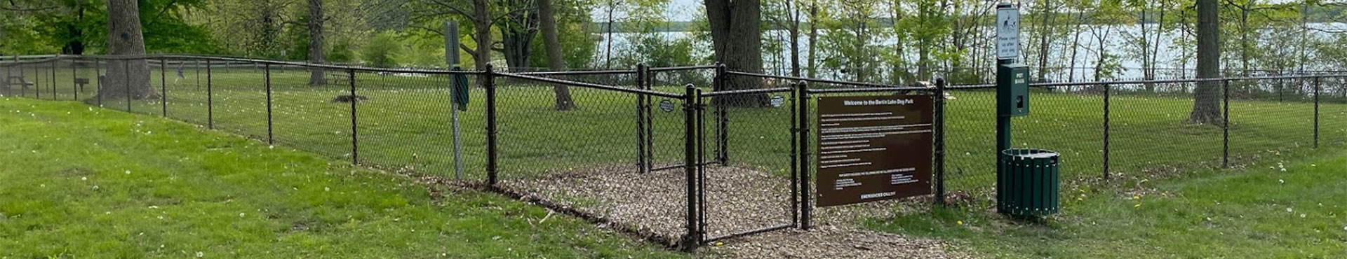 Black Chain Link Fencing