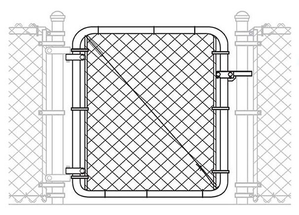 Adjust-A-Gate Kits for Chain Link Gates