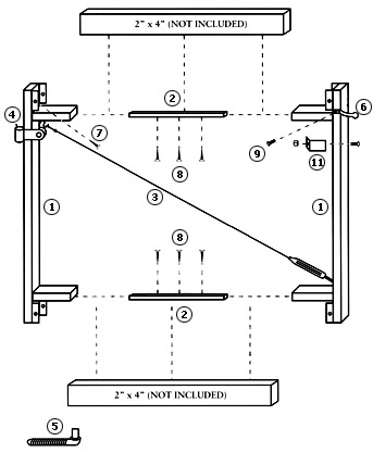 Adjust-A-Gate - Parts List