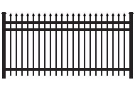Ameristar Montage Classic 3-Rail Spear Top