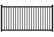 Ameristar Montage Majestic 2-Rail Flush Top/Bottom