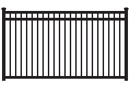 Ameristar Montage Majestic 3-Rail Flush Top/Bottom