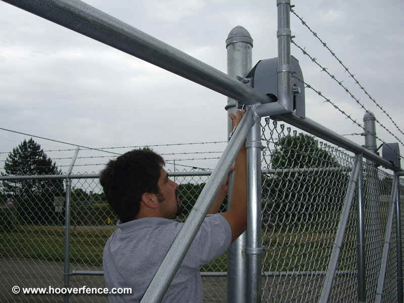How to Install Chain Link Cantilever Gates