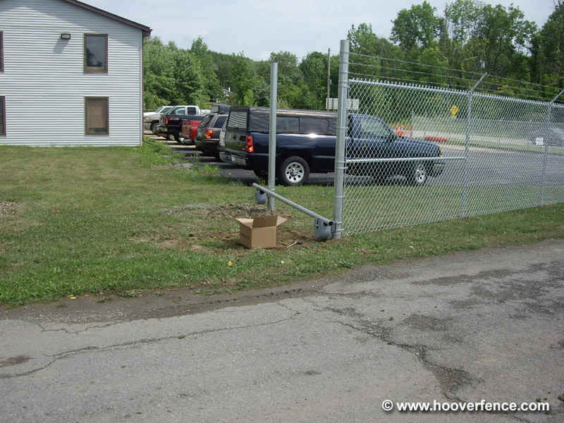 How to Install Chain Link Cantilever Gates