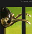 Ideal Brass Handle Latch