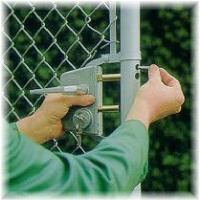 Chain Link Lock Installation - Step 4