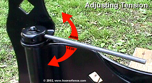 Adjusting Tension Self Closing T-Hinge