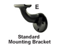 Round Aluminum Secondary Handrail - Part E