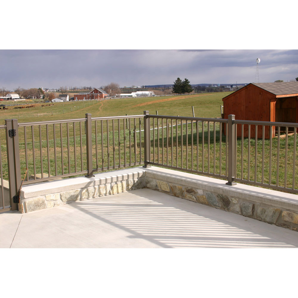 Key Link Arabian Series Aluminum Railing Sections key link arabian series aluminum railing sections