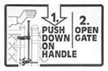 Auto-Latch Operation Diagram