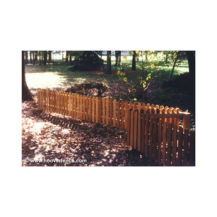 Spaced Dog Ear Fence - Cedar