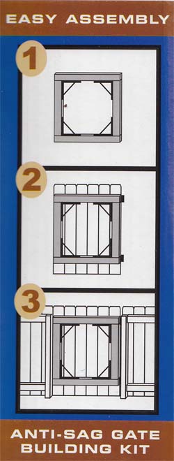 Abbey Trading Ready Gate (Anti-Sag Kit) Hoover Fence Co.