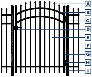 Jerith Residential Accent Gates - Specifications