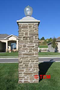 Ledgestone Rock Pillar