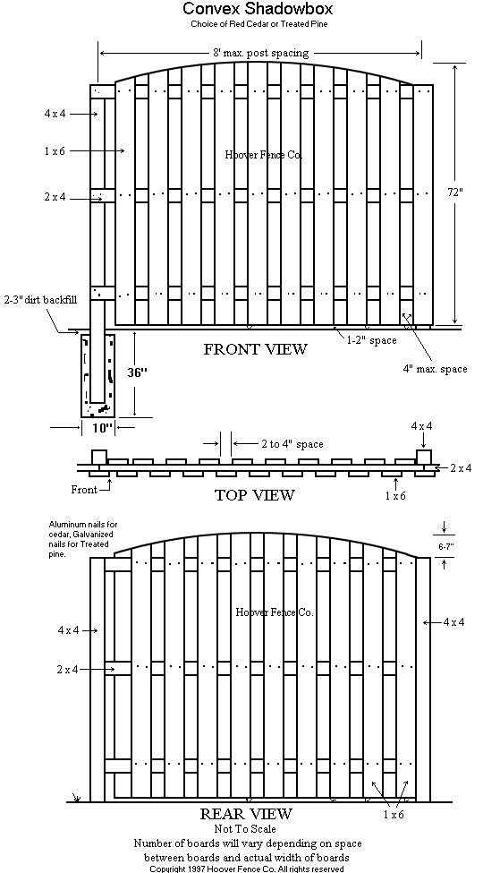 Shadow Box Fence Spacing | vlr.eng.br