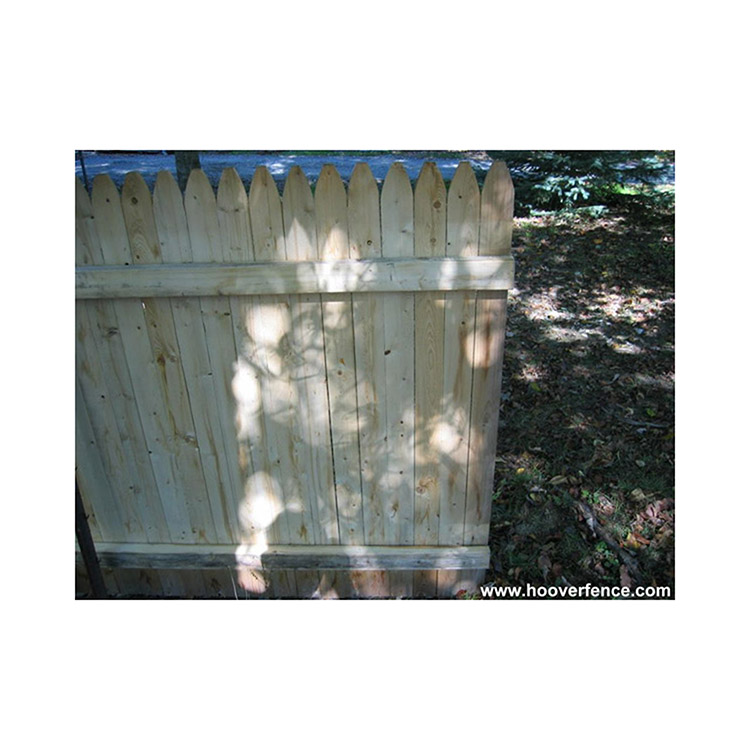 Spruce Stockade Privacy Fence