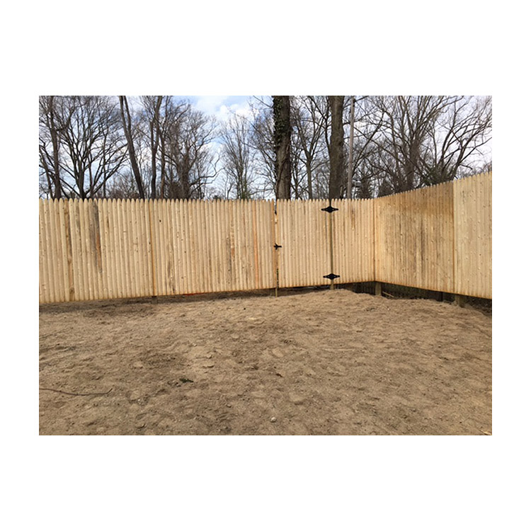 Spruce Stockade Privacy Fence