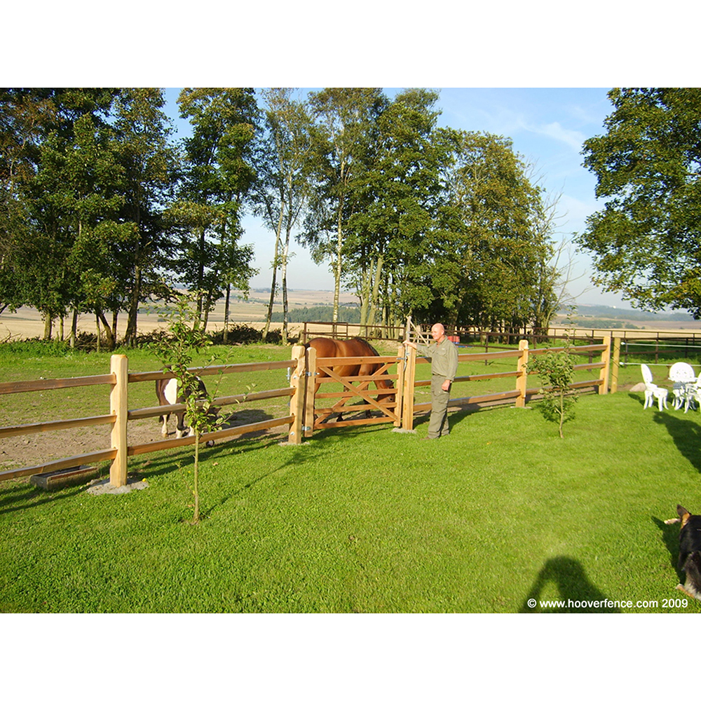 Western Red Cedar Split Rail Fence Rails