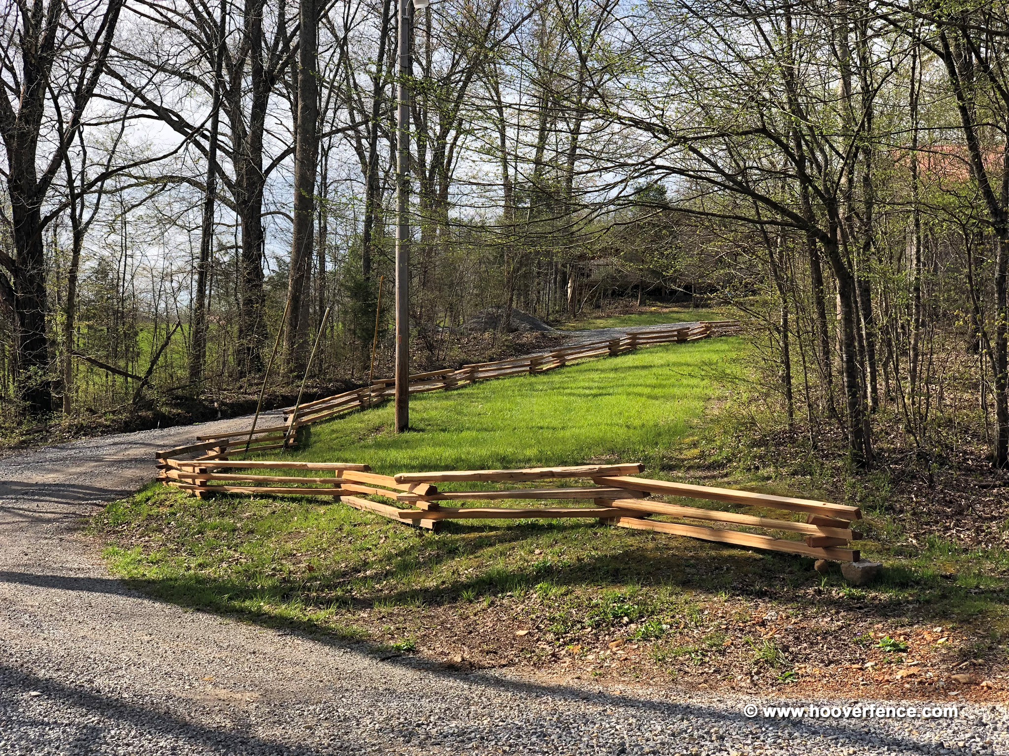 Cedar Stack Rails - Unscarfed | Hoover Fence Co.