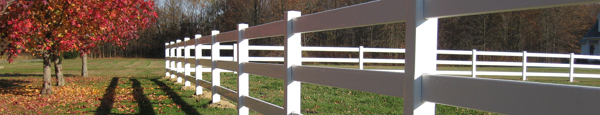 Vinyl Post and Rail Fencing